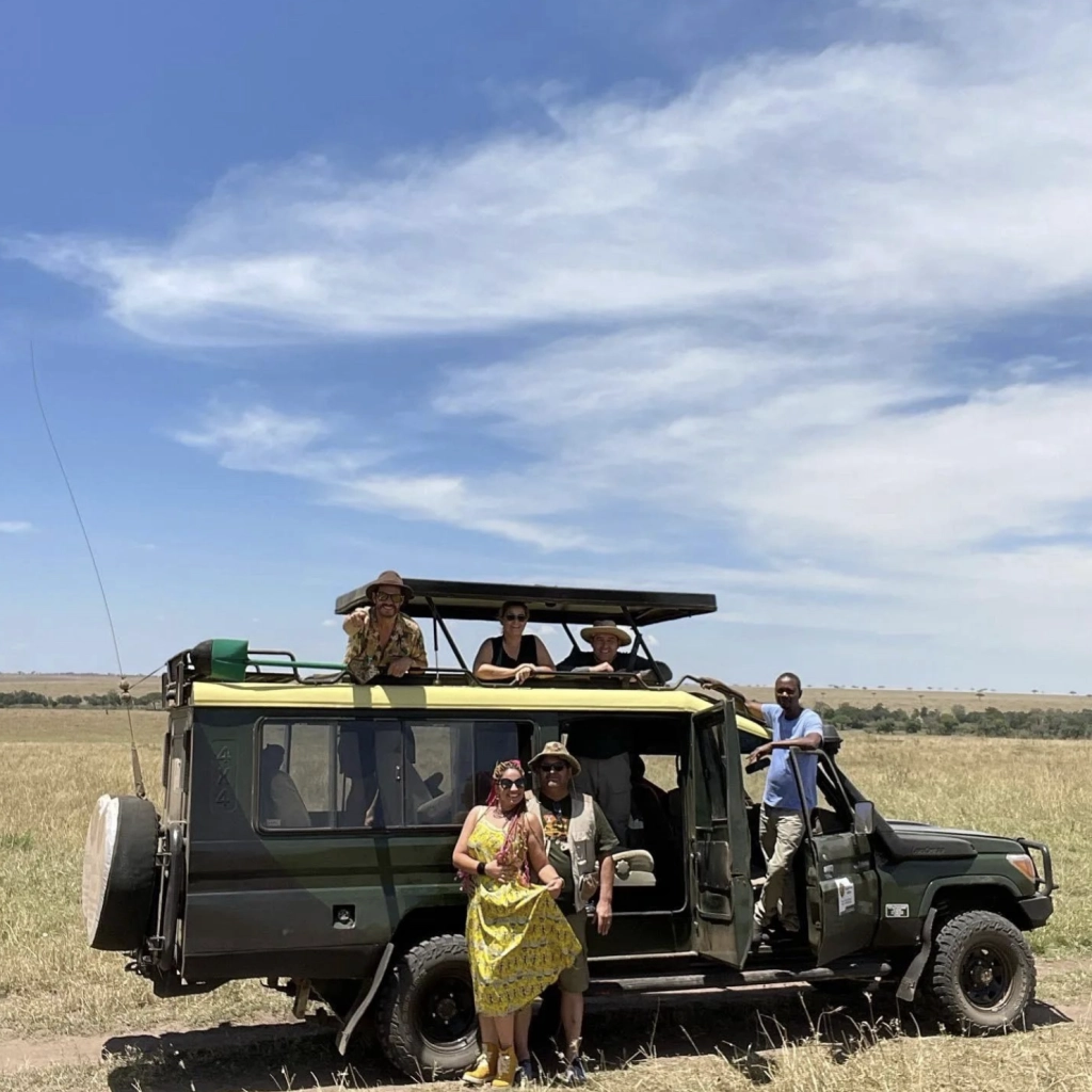 O nosso passeio de safari no Quénia