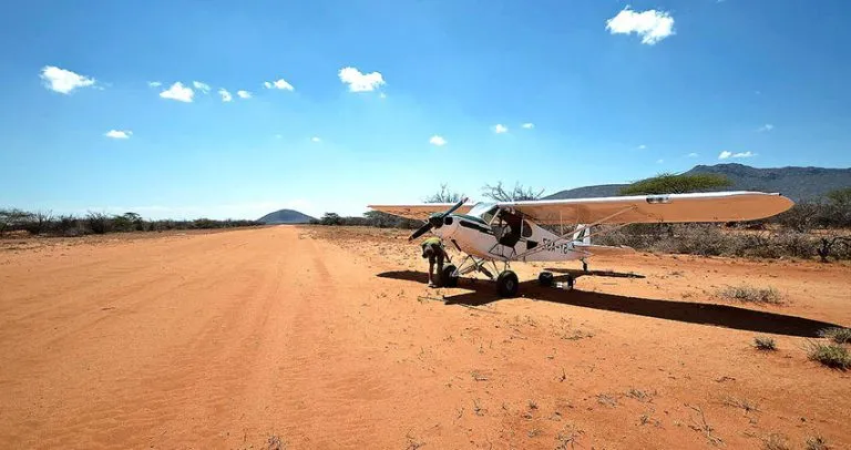 Samburu flygande safari paket